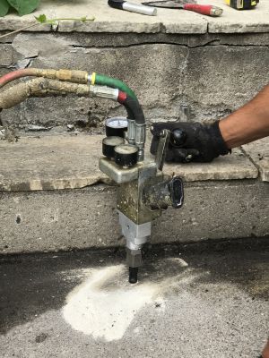 Hydraulic Jacking in Action